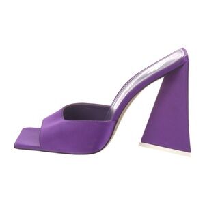 Steve Madden Purple Geometric Heels